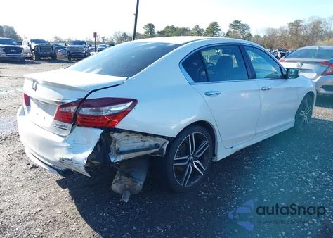 2017 Honda Accord Sport Se из США, поврежденный, VIN 1HGCR2F15HA169243